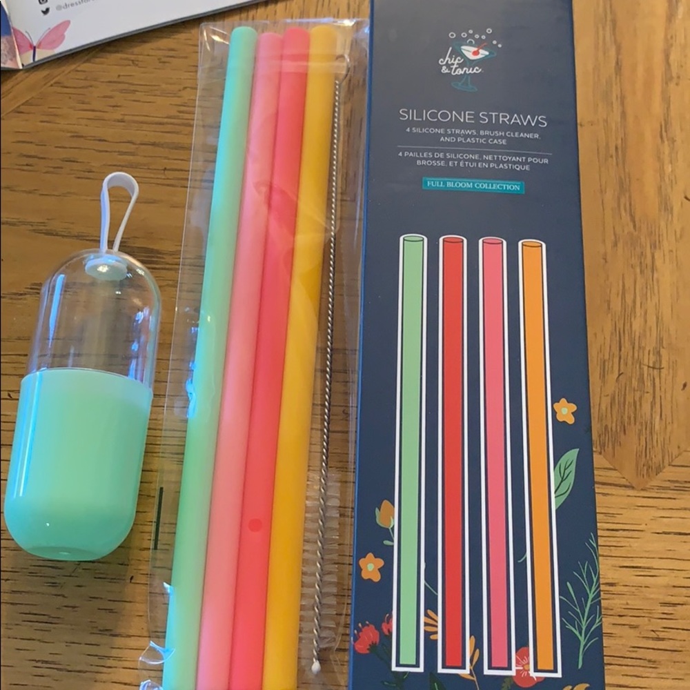Chic & Tonic Silicone Straws